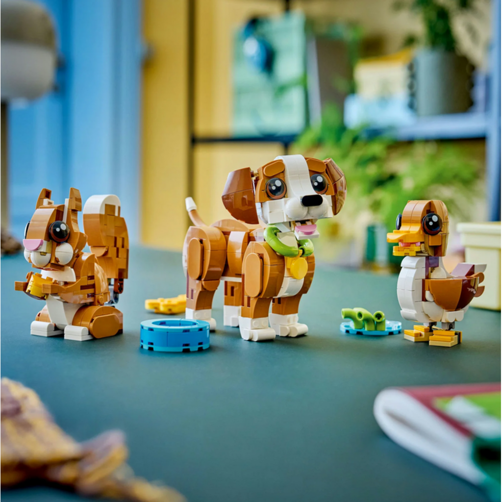 LEGO CUTE ANIMALS: PLAYFUL PUPPY DOG