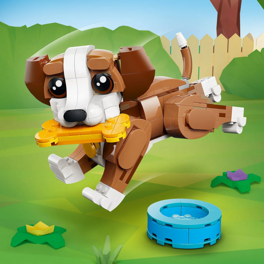 LEGO CUTE ANIMALS: PLAYFUL PUPPY DOG