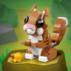 LEGO CUTE ANIMALS: PLAYFUL PUPPY DOG