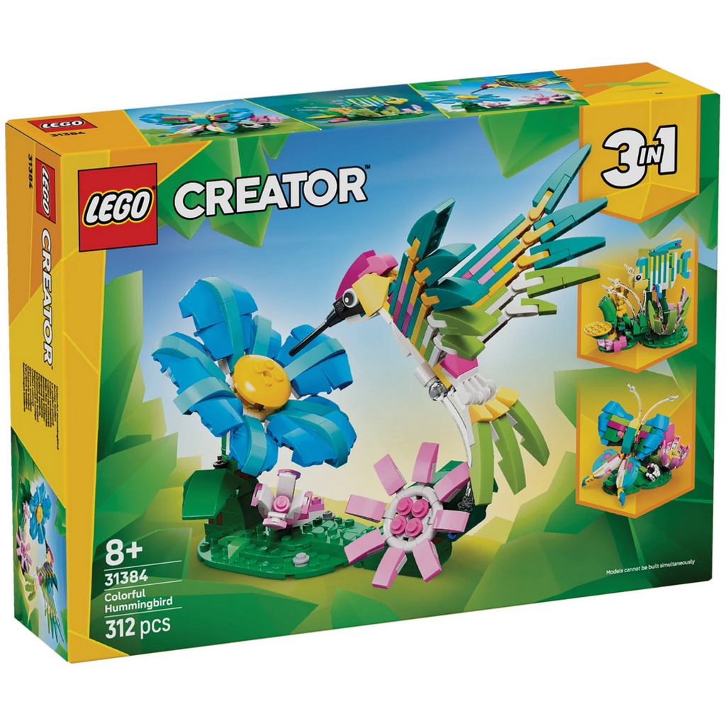 LEGO WILD ANIMALS: COLORFUL HUMMINGBIRD