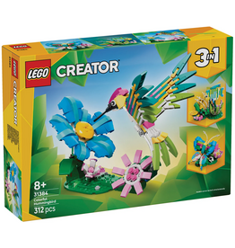 LEGO WILD ANIMALS: COLORFUL HUMMINGBIRD