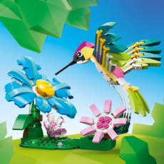 LEGO WILD ANIMALS: COLORFUL HUMMINGBIRD