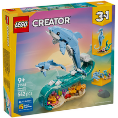 LEGO SEA ANIMALS: BEAUTIFUL DOLPHINS