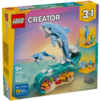 LEGO SEA ANIMALS: BEAUTIFUL DOLPHINS
