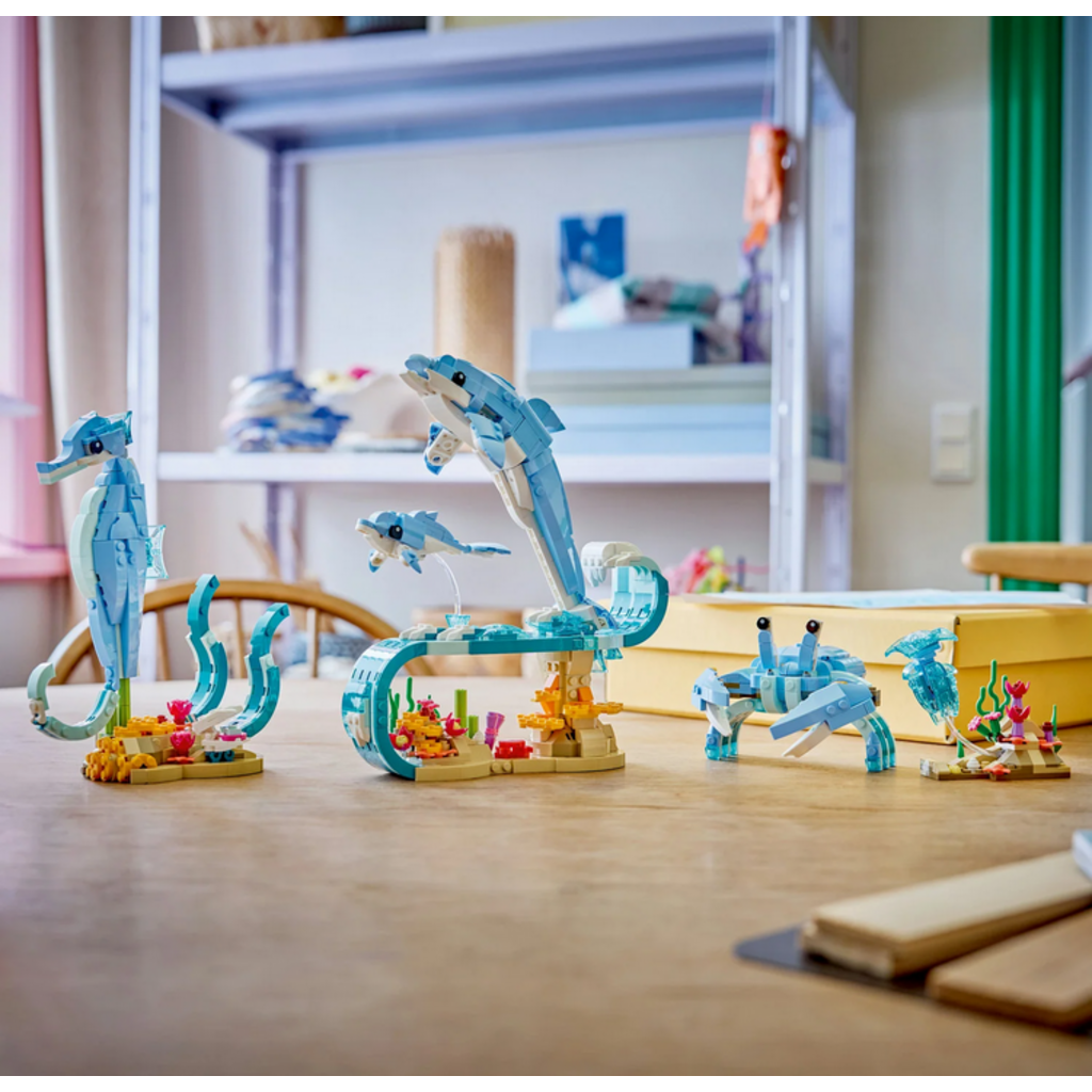 LEGO SEA ANIMALS: BEAUTIFUL DOLPHINS