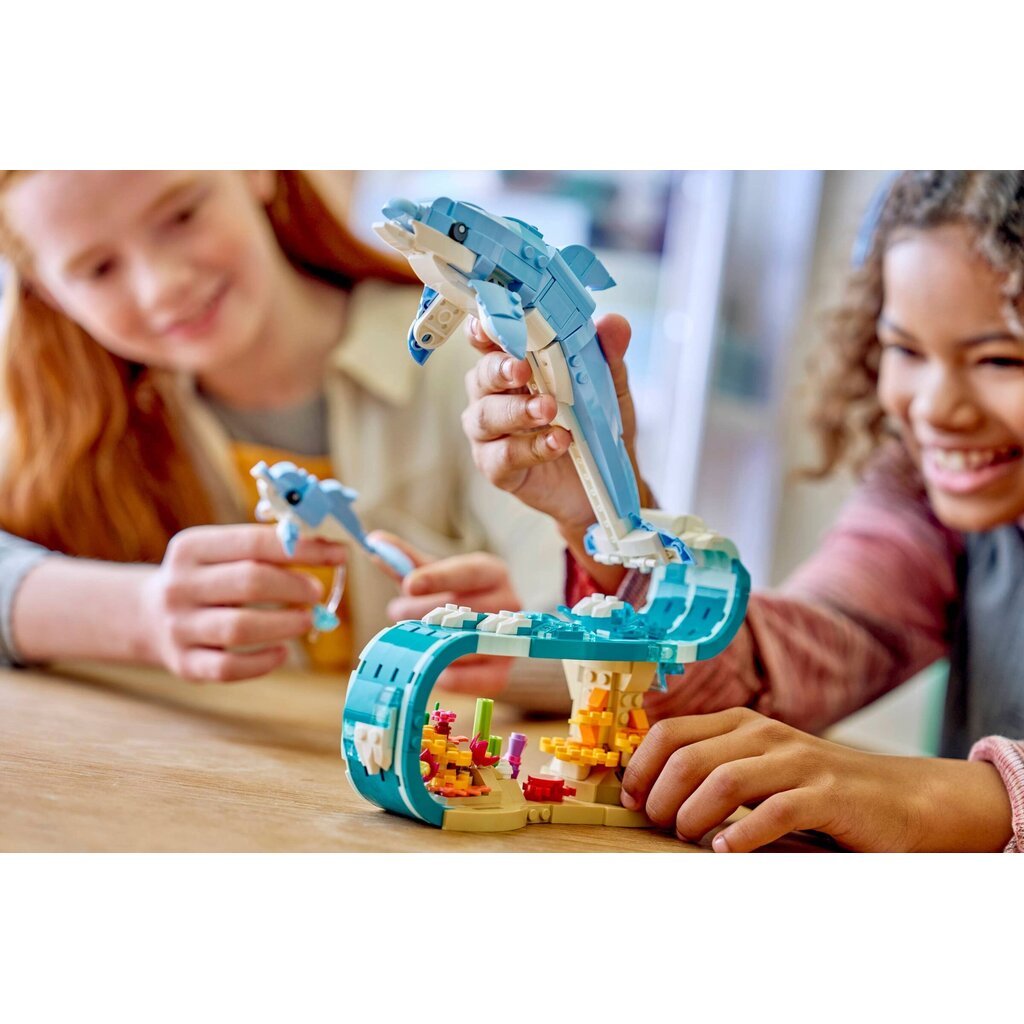 LEGO SEA ANIMALS: BEAUTIFUL DOLPHINS