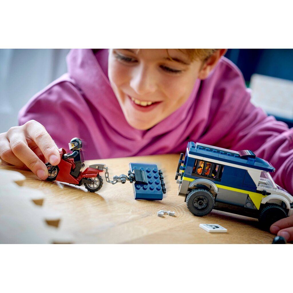 LEGO POLICE PRISONER TRANSPORT VAN