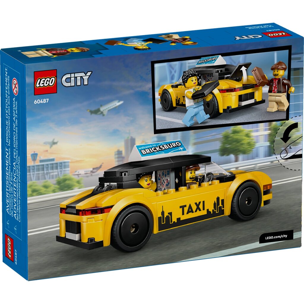 LEGO YELLOW TAXI