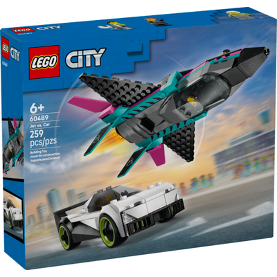 LEGO JET VS. CAR