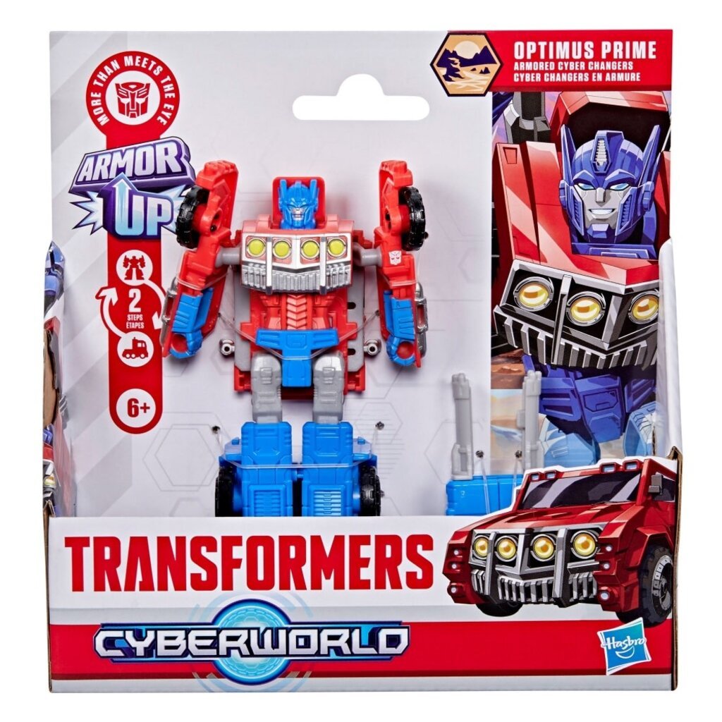 TRANSFORMERS TRANSFORMERS OPTIMUS PRIME CYBER CHANGERS FIGURE