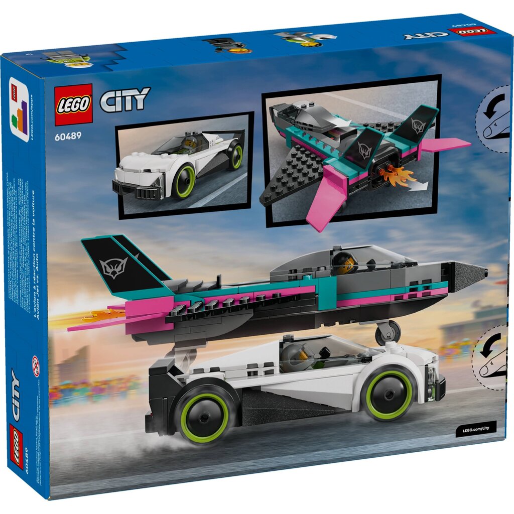 LEGO JET VS. CAR