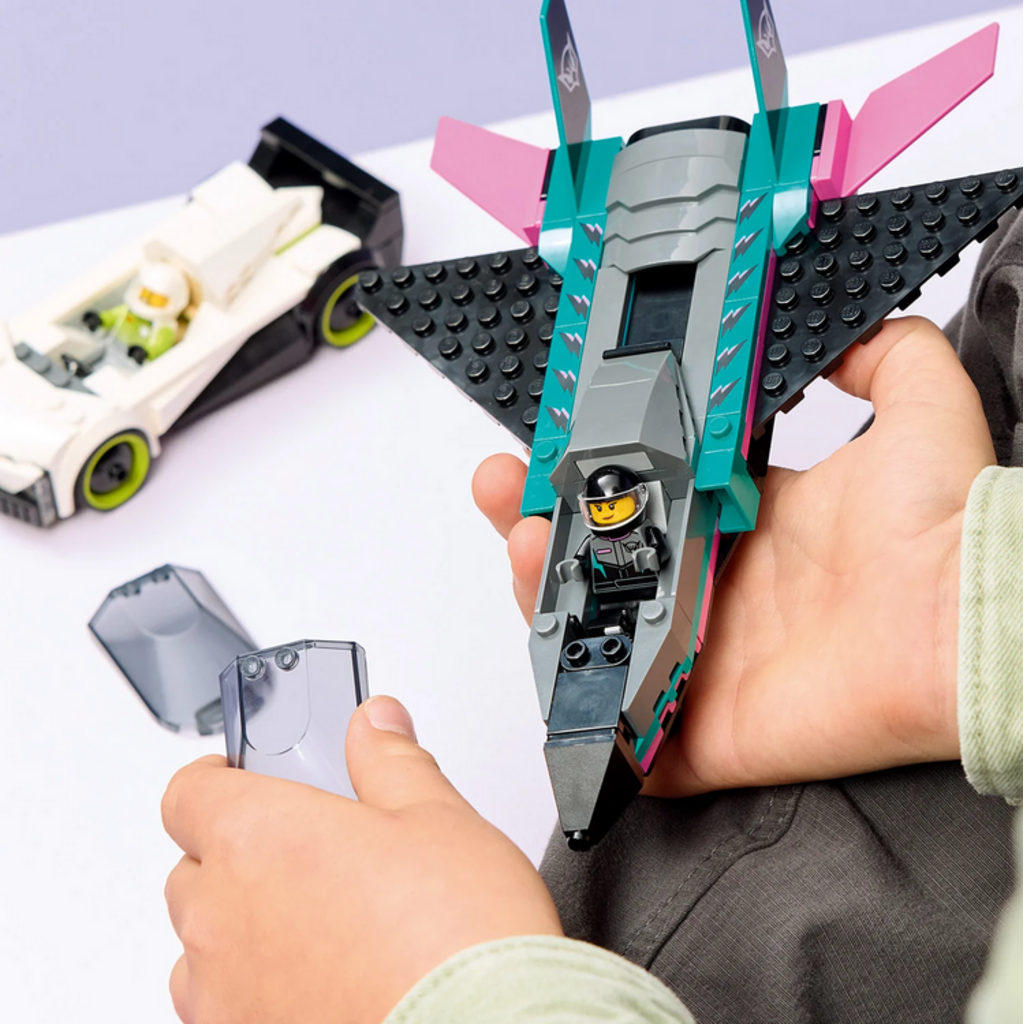 LEGO JET VS. CAR