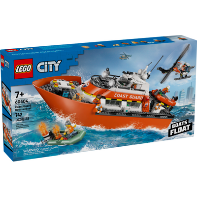 LEGO COAST GUARD RESCUE BOAT & HELICOPTER