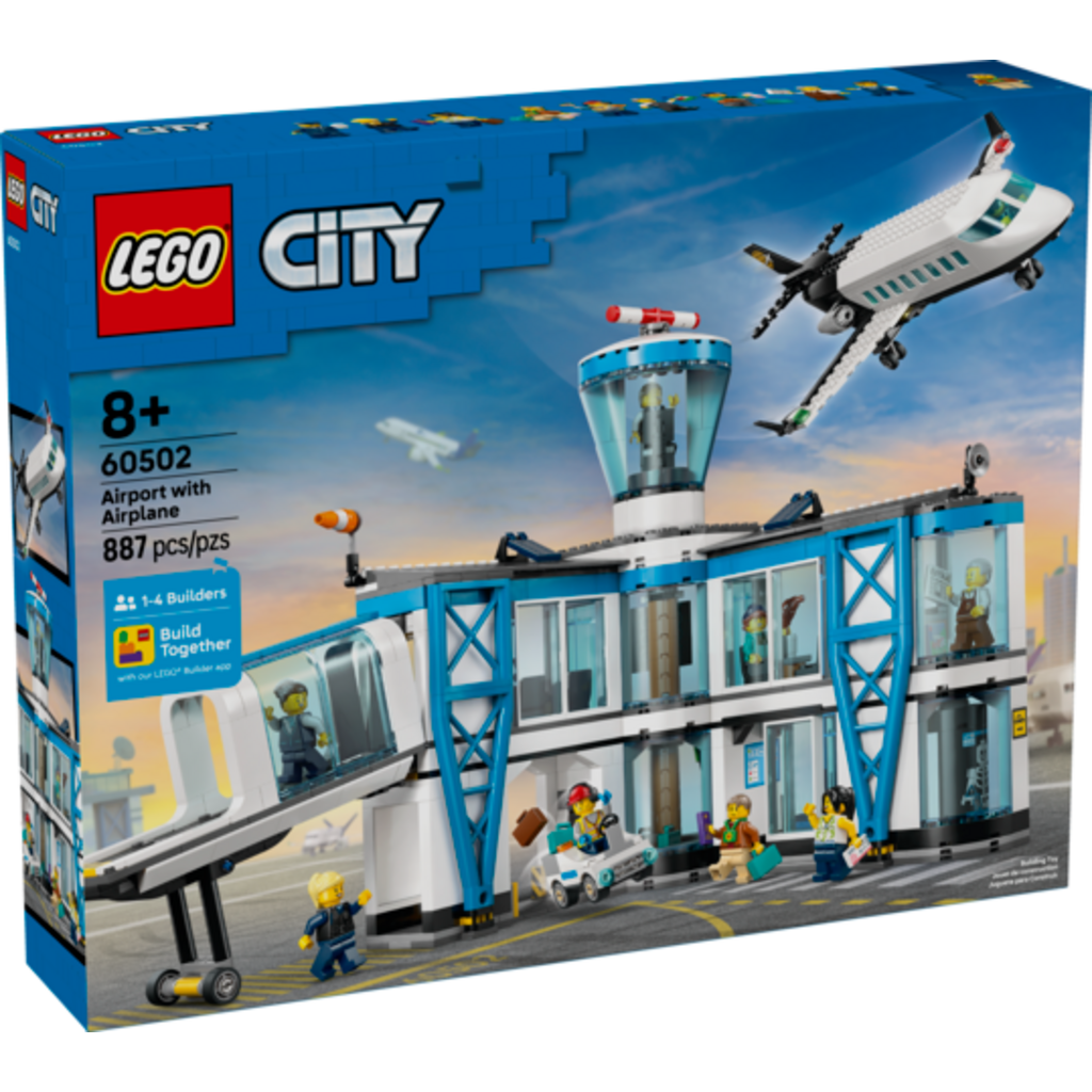 LEGO AIRPORT WITH AIRPLANE