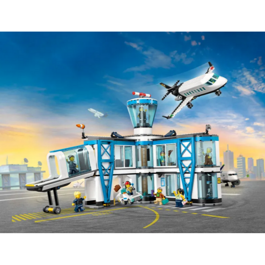 LEGO AIRPORT WITH AIRPLANE