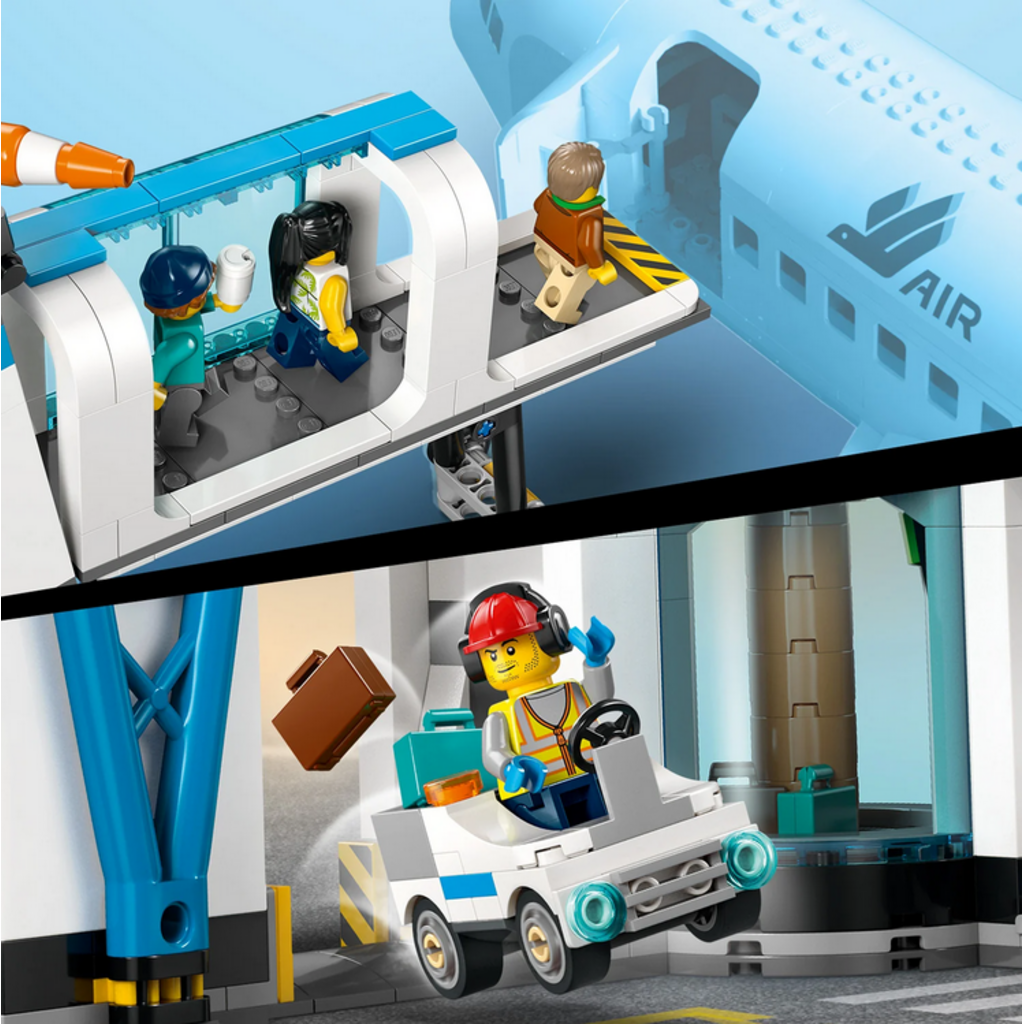 LEGO AIRPORT WITH AIRPLANE