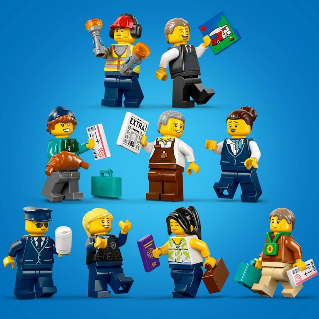 LEGO AIRPORT WITH AIRPLANE