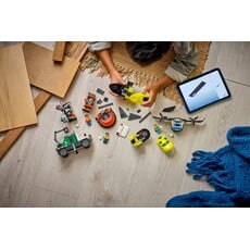 LEGO AIRPLANE, SERVICE TRUCK & HOVERCRAFT REMIX