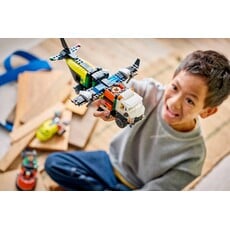 LEGO AIRPLANE, SERVICE TRUCK & HOVERCRAFT REMIX