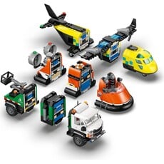 LEGO AIRPLANE, SERVICE TRUCK & HOVERCRAFT REMIX