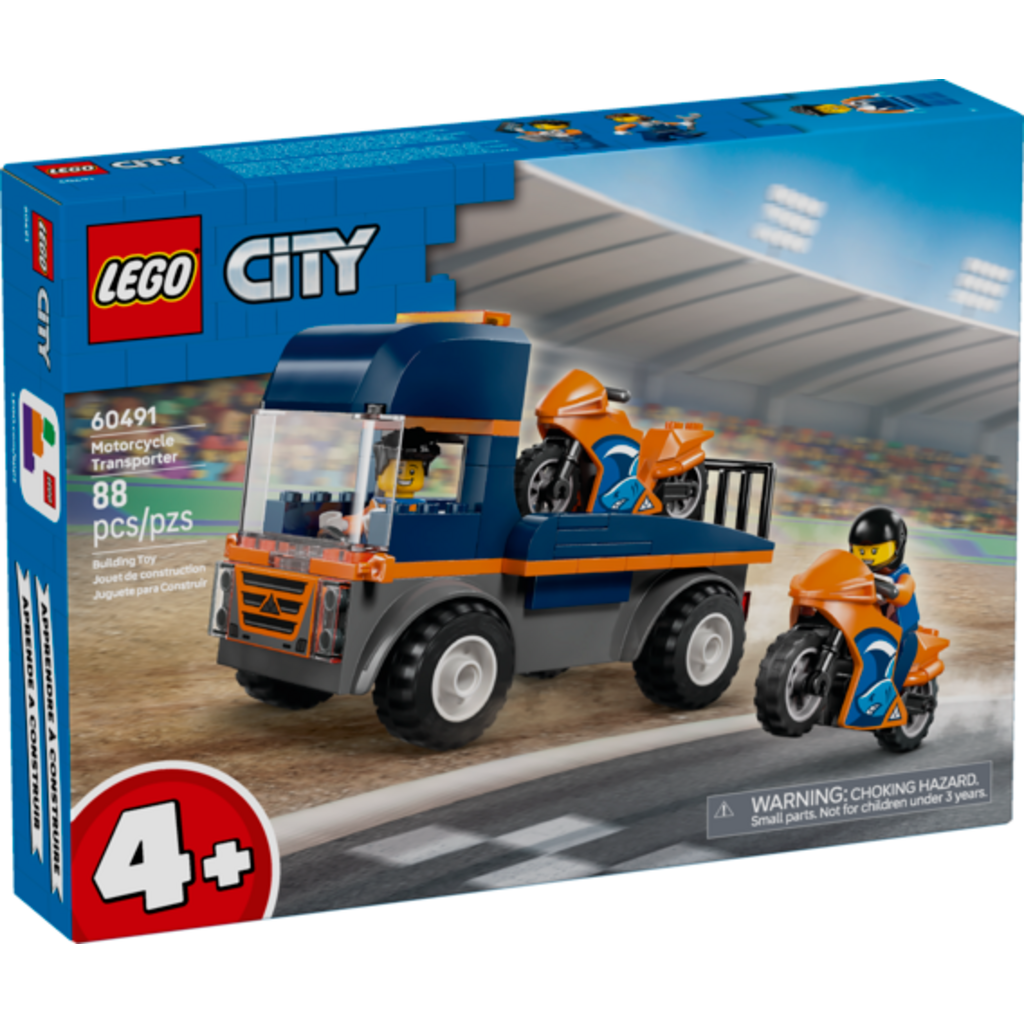 LEGO MOTORCYCLE TRANSPORTER