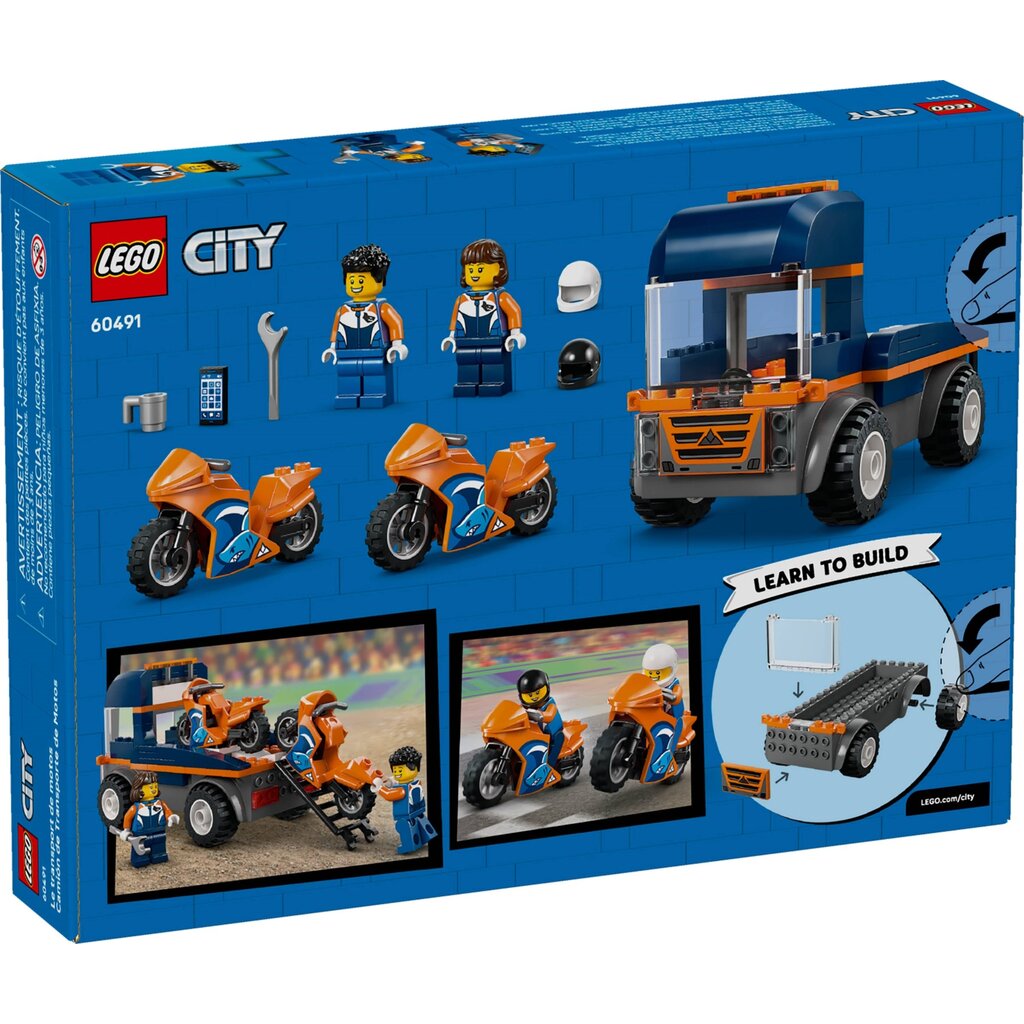 LEGO MOTORCYCLE TRANSPORTER
