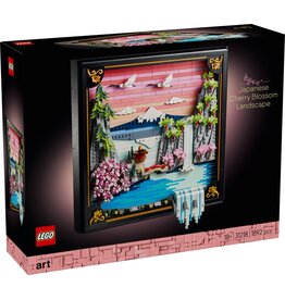 LEGO JAPANESE CHERRY BLOSSOM LANDSCAPE