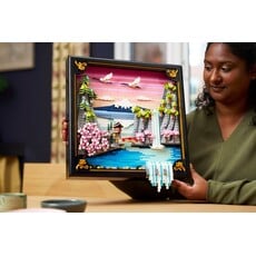 LEGO JAPANESE CHERRY BLOSSOM LANDSCAPE