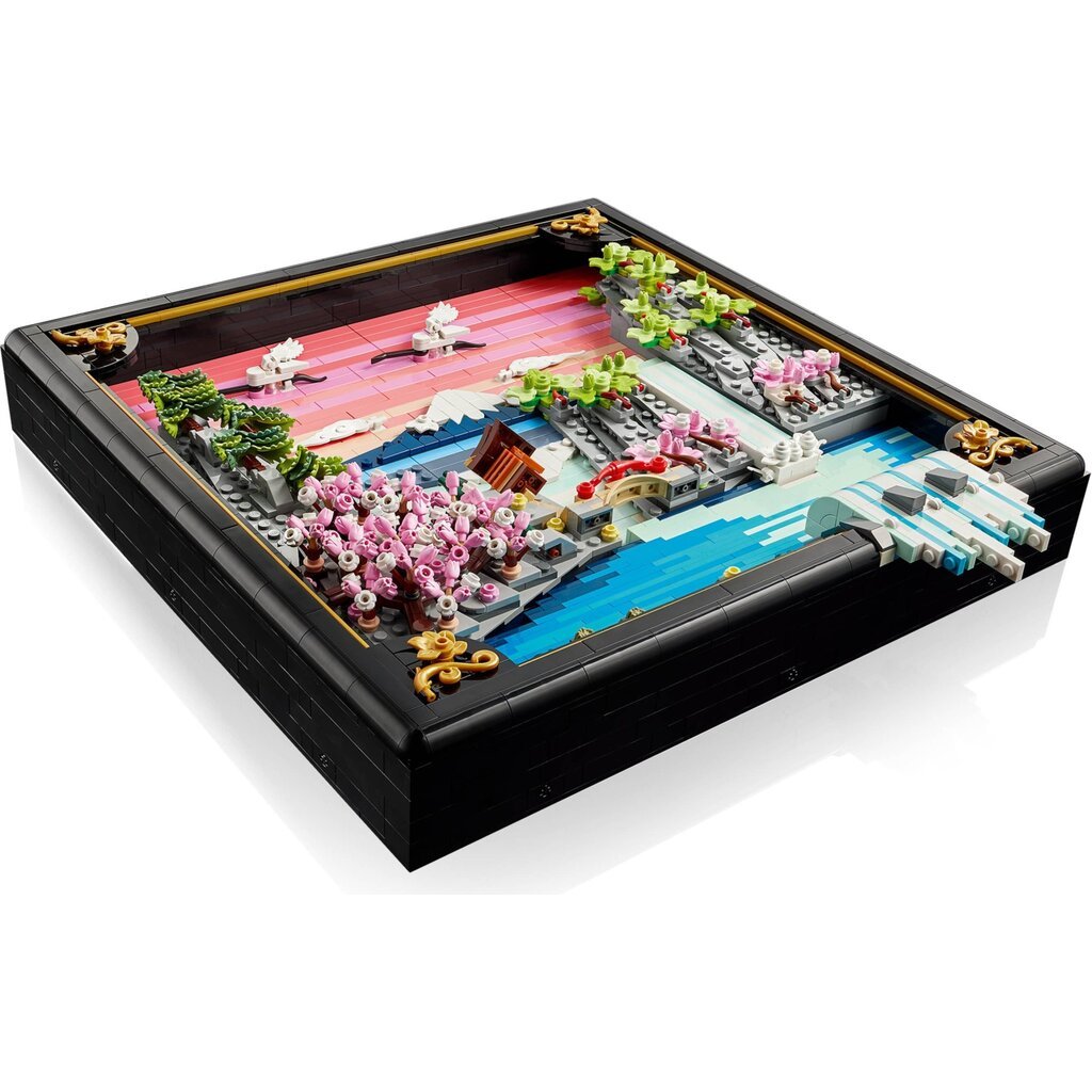 LEGO JAPANESE CHERRY BLOSSOM LANDSCAPE