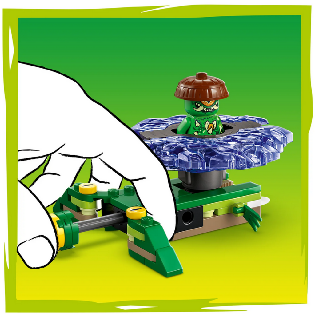 LEGO NYA VS. MUTATION MONSTER SPINNER