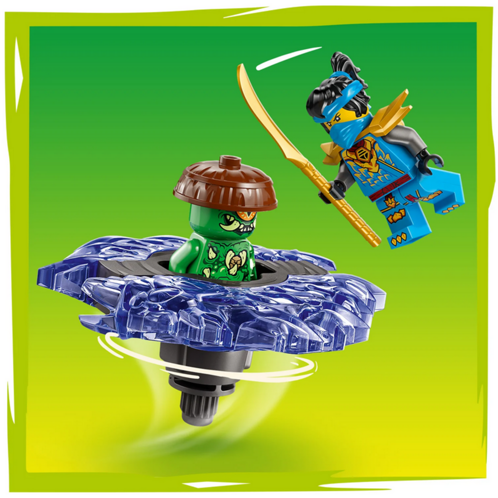 LEGO NYA VS. MUTATION MONSTER SPINNER