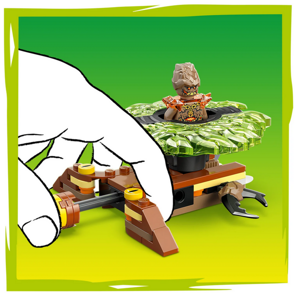 LEGO LLOYD VS. EARTH MONSTER SPINNER