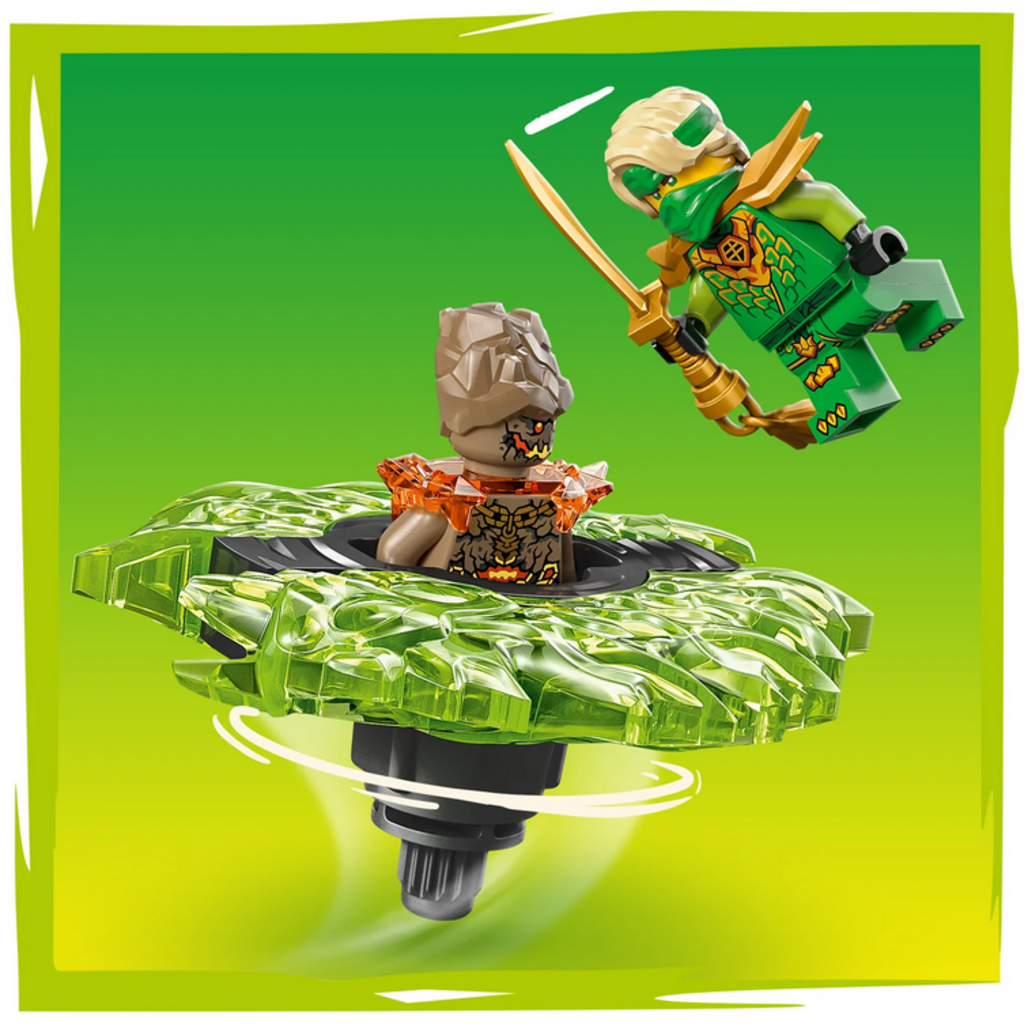 LEGO LLOYD VS. EARTH MONSTER SPINNER
