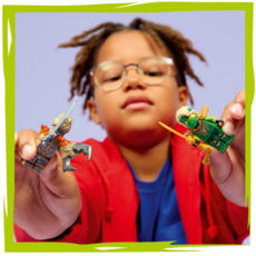 LEGO LLOYD VS. EARTH MONSTER SPINNER