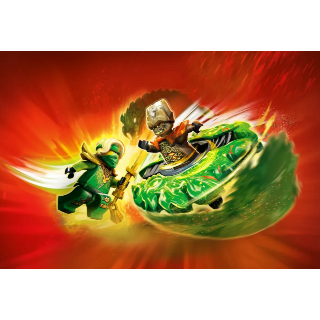 LEGO LLOYD VS. EARTH MONSTER SPINNER