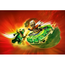 LEGO LLOYD VS. EARTH MONSTER SPINNER