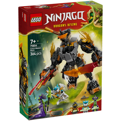 LEGO COLE'S MISSION MECH & DRAGON ZANE