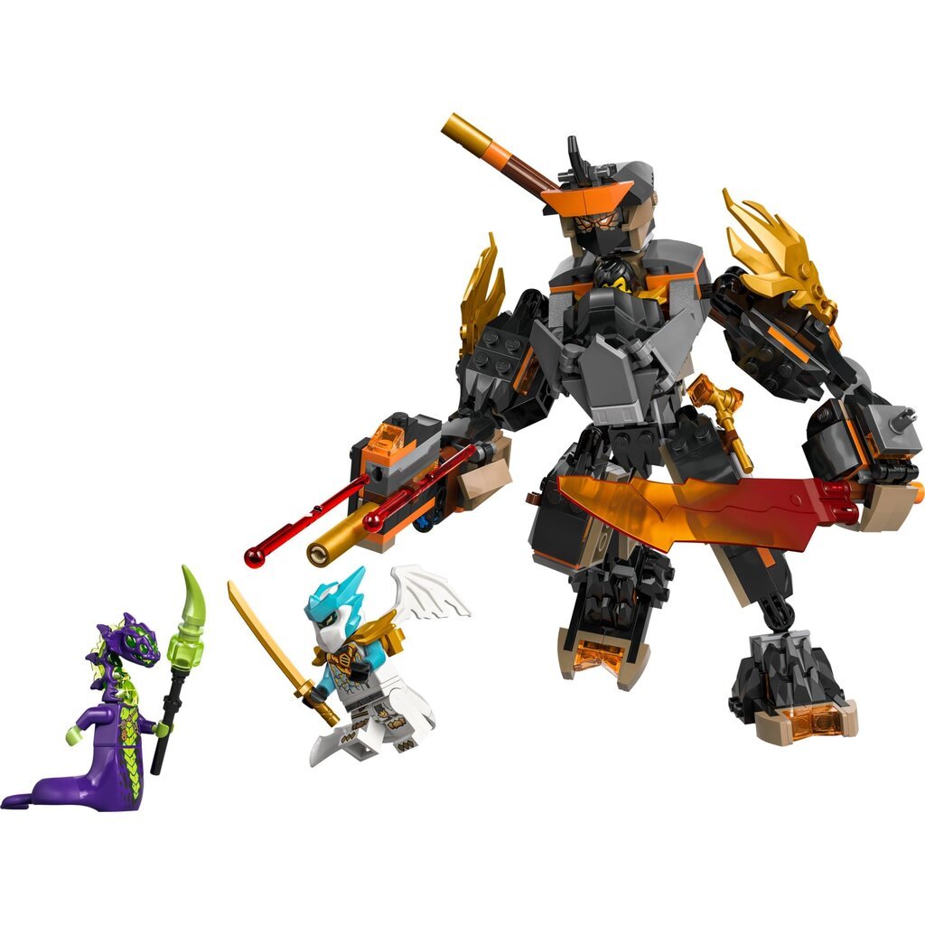LEGO COLE'S MISSION MECH & DRAGON ZANE