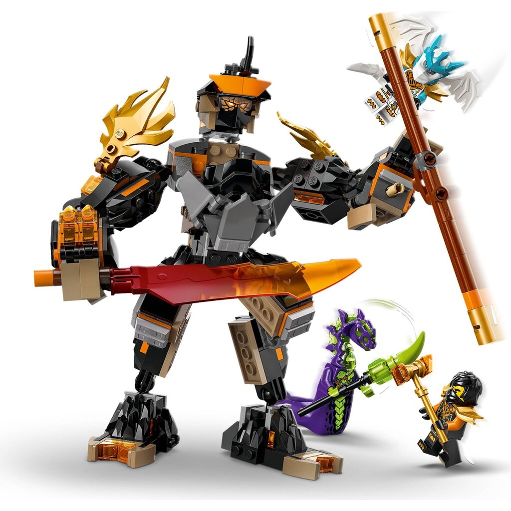 LEGO COLE'S MISSION MECH & DRAGON ZANE
