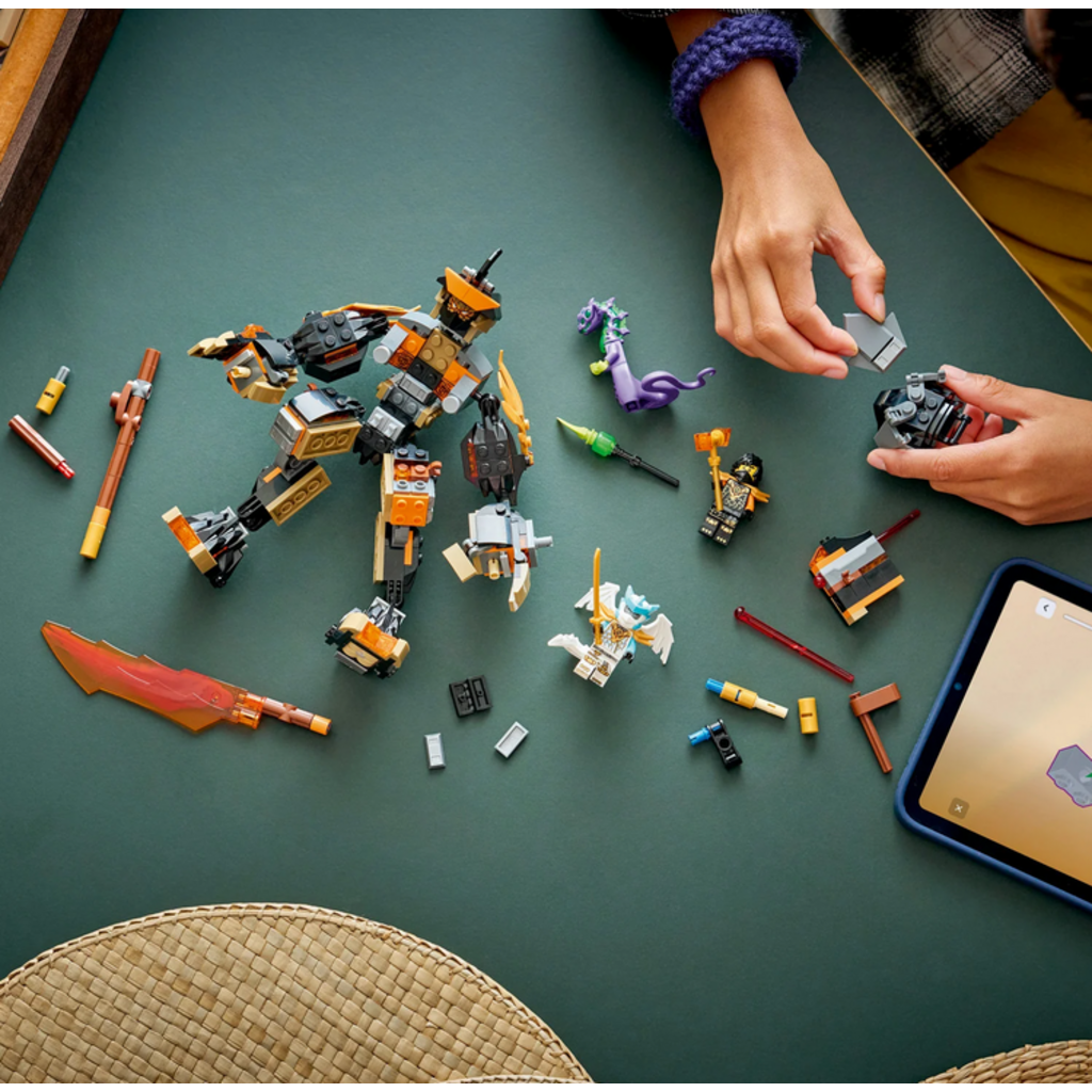 LEGO COLE'S MISSION MECH & DRAGON ZANE