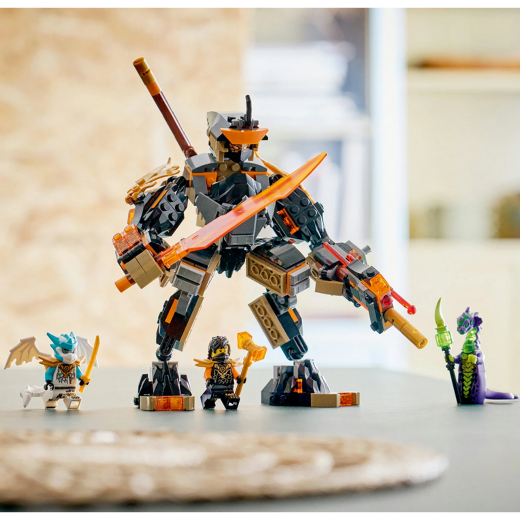 LEGO COLE'S MISSION MECH & DRAGON ZANE