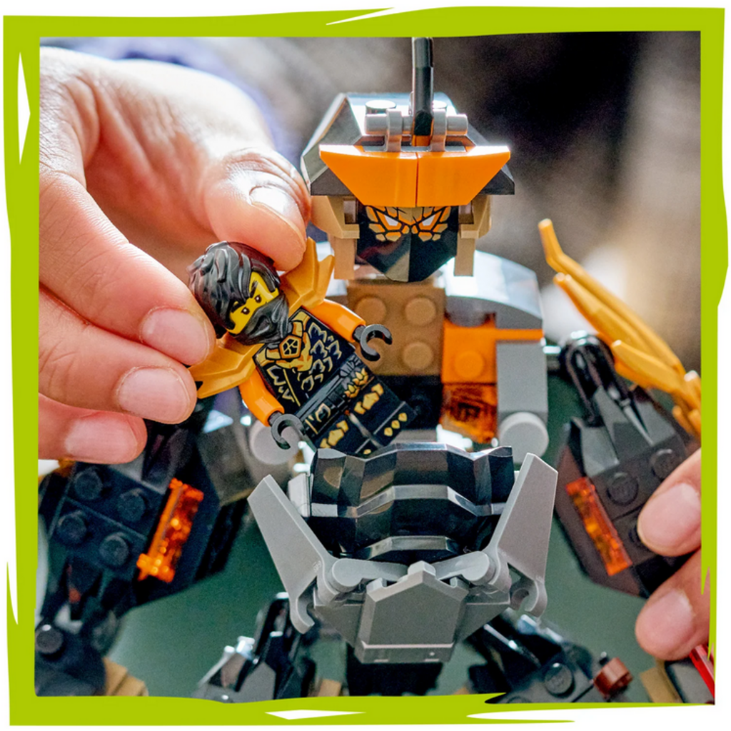 LEGO COLE'S MISSION MECH & DRAGON ZANE