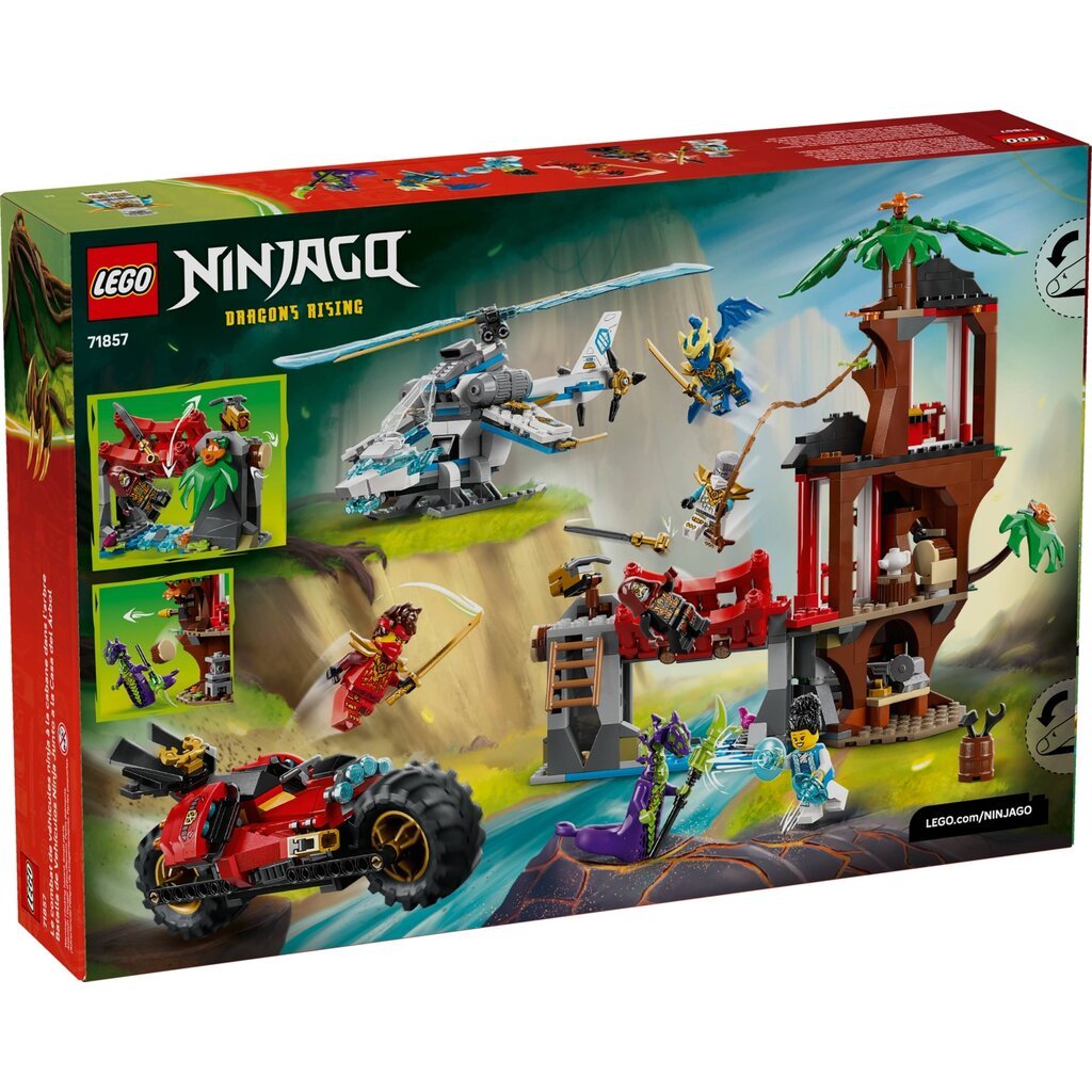 LEGO NINJA VEHICLE TREE HOUSE BATTLE