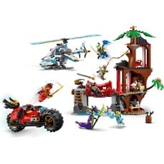 LEGO NINJA VEHICLE TREE HOUSE BATTLE