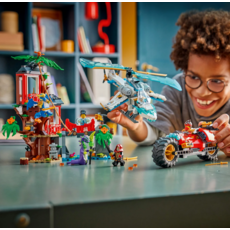 LEGO NINJA VEHICLE TREE HOUSE BATTLE