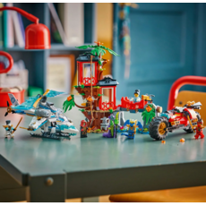 LEGO NINJA VEHICLE TREE HOUSE BATTLE