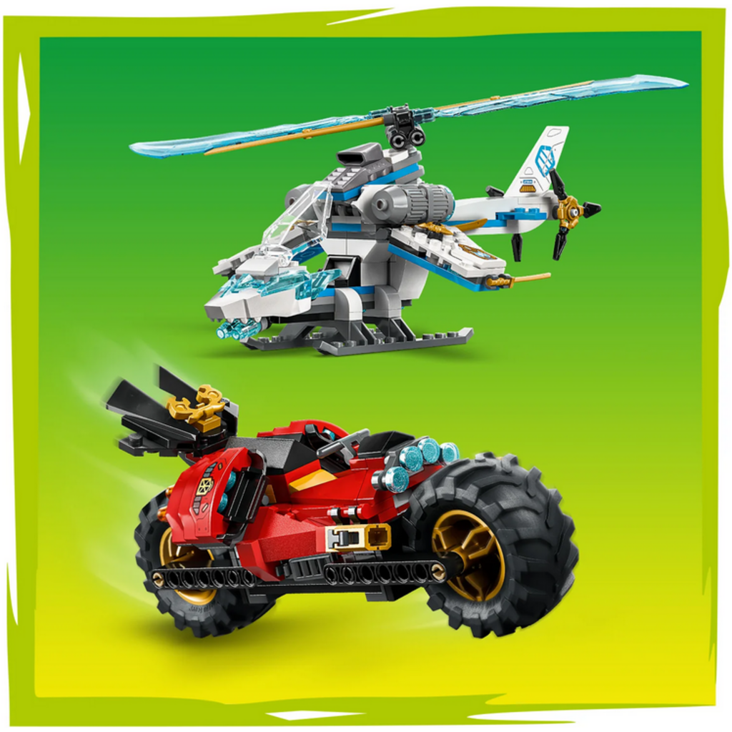 LEGO NINJA VEHICLE TREE HOUSE BATTLE