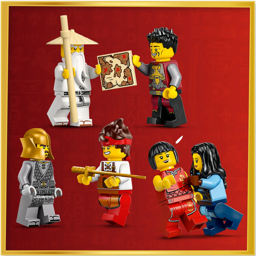 LEGO FOUR WEAPONS BLACKSMITH 15TH ANNIVERSARY