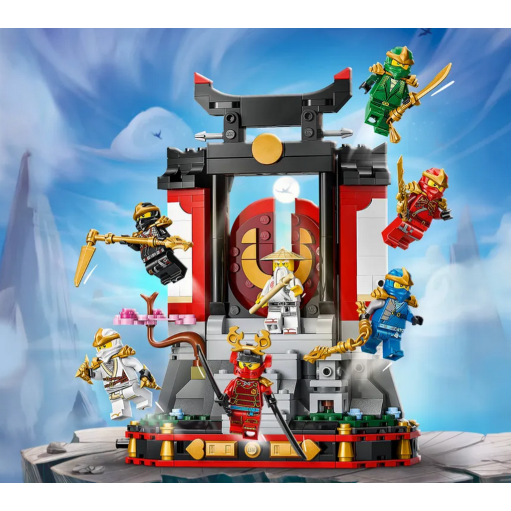 LEGO NINJA CHARACTER DISPLAY 15TH ANNIVERSARY