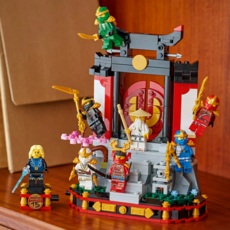 LEGO NINJA CHARACTER DISPLAY 15TH ANNIVERSARY